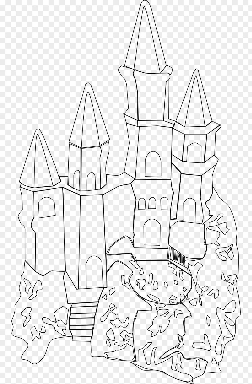 Kale Castle Drawing Clip Art PNG