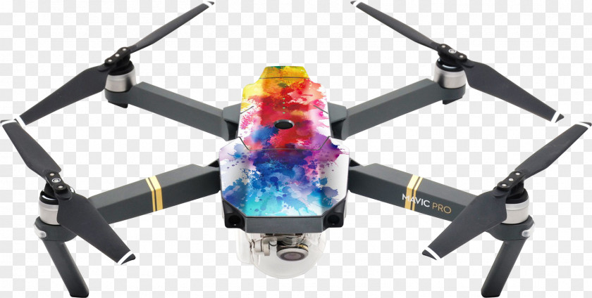 Mavic Pro Unmanned Aerial Vehicle Decal DJI Sticker PNG