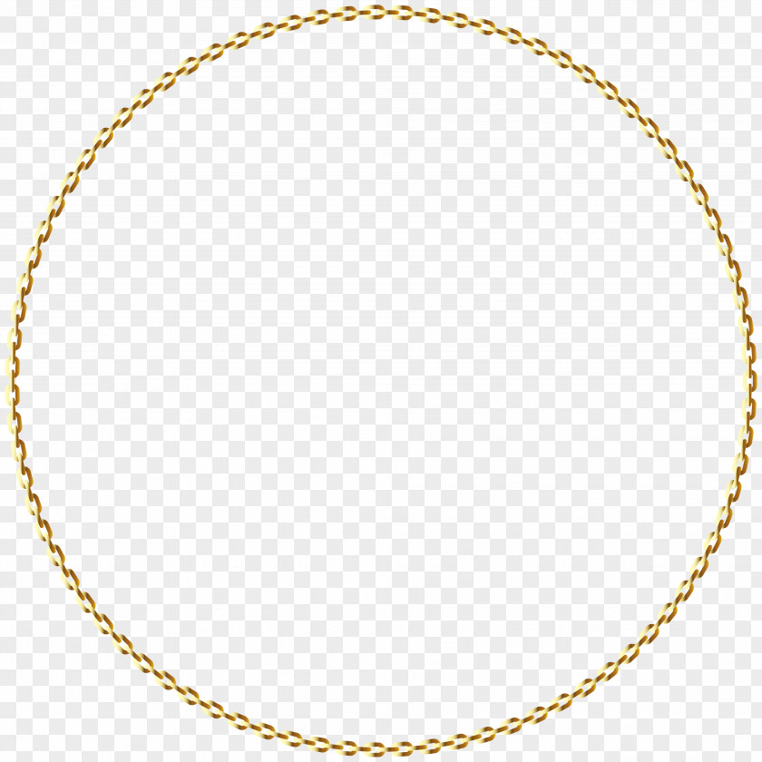 Round Gold Jewellery Clip Art PNG