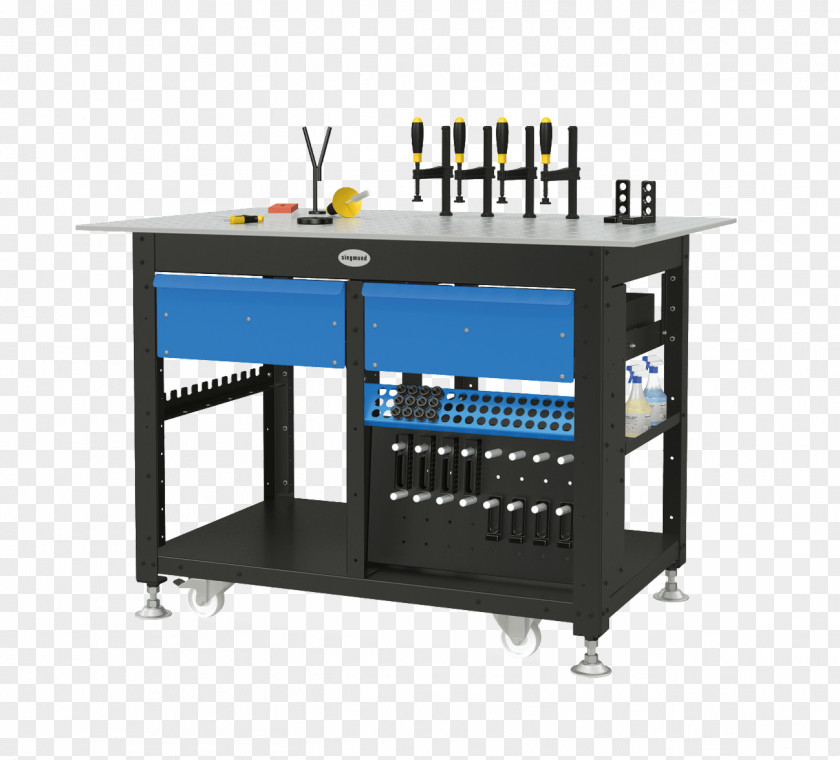 Surface Level Workstation Machine Welding Tool Table PNG