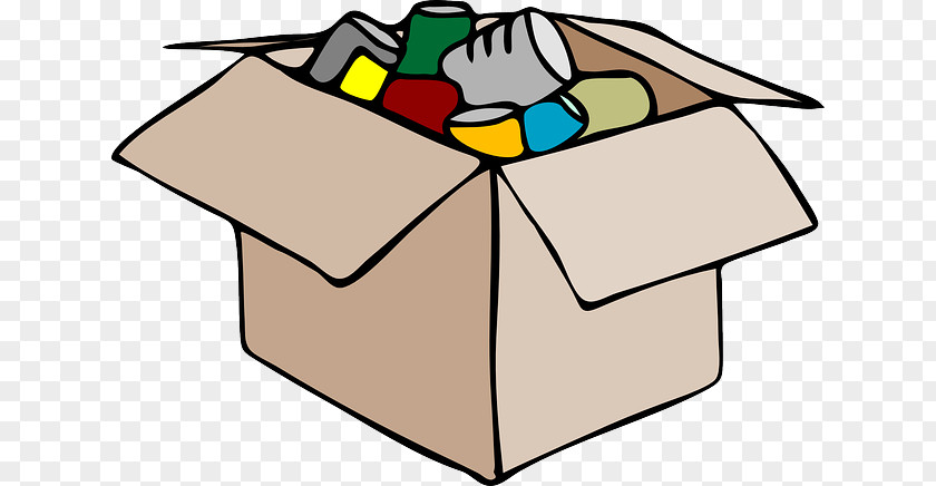 Cartoon Box Cardboard Clip Art PNG