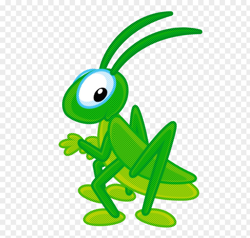 Grasshopper Insect Green Animal Figure Cartoon Pest PNG