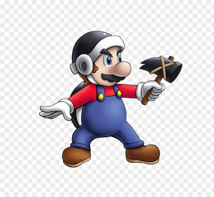 Mario Hammer DeviantArt Mascot Cartoon Figurine PNG