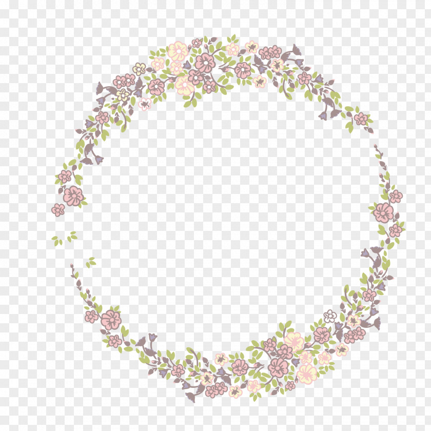 Small Floral Decorative Ring PNG