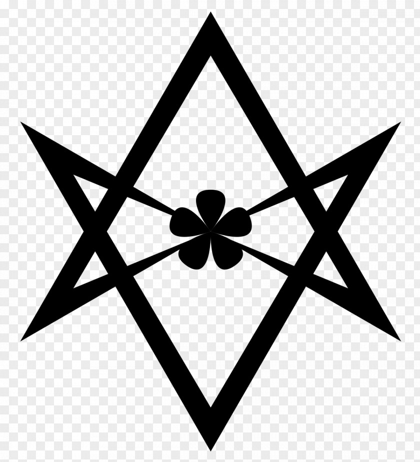Symbol Abbey Of Thelema Libri Aleister Crowley Unicursal Hexagram PNG