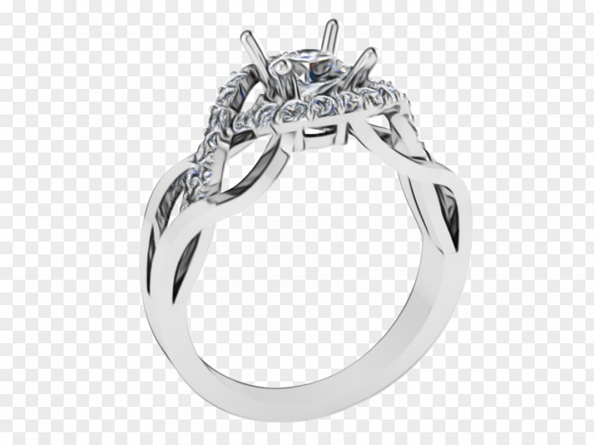 Wedding Ring Body Jewellery Silver PNG