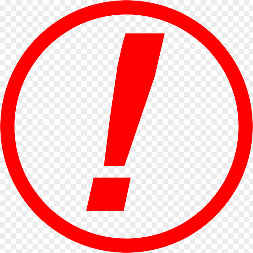 Exclamation Mark Interjection PNG