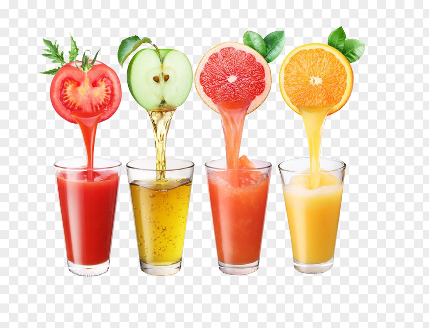 Fruit And Vegetable Juice Orange Apple Drink PNG