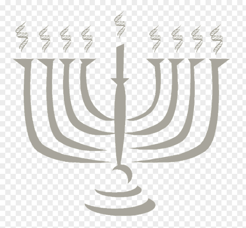 Hanukkah Candle Holders Menorah Light Judaism PNG
