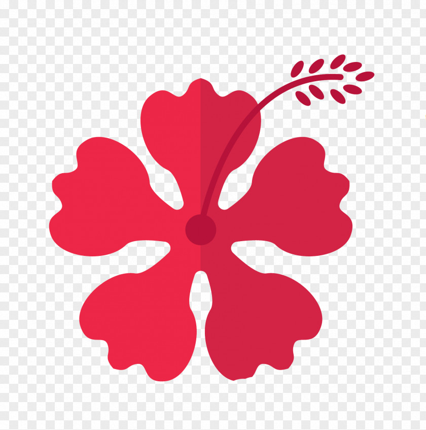 Hawaii Pink Flowers PNG