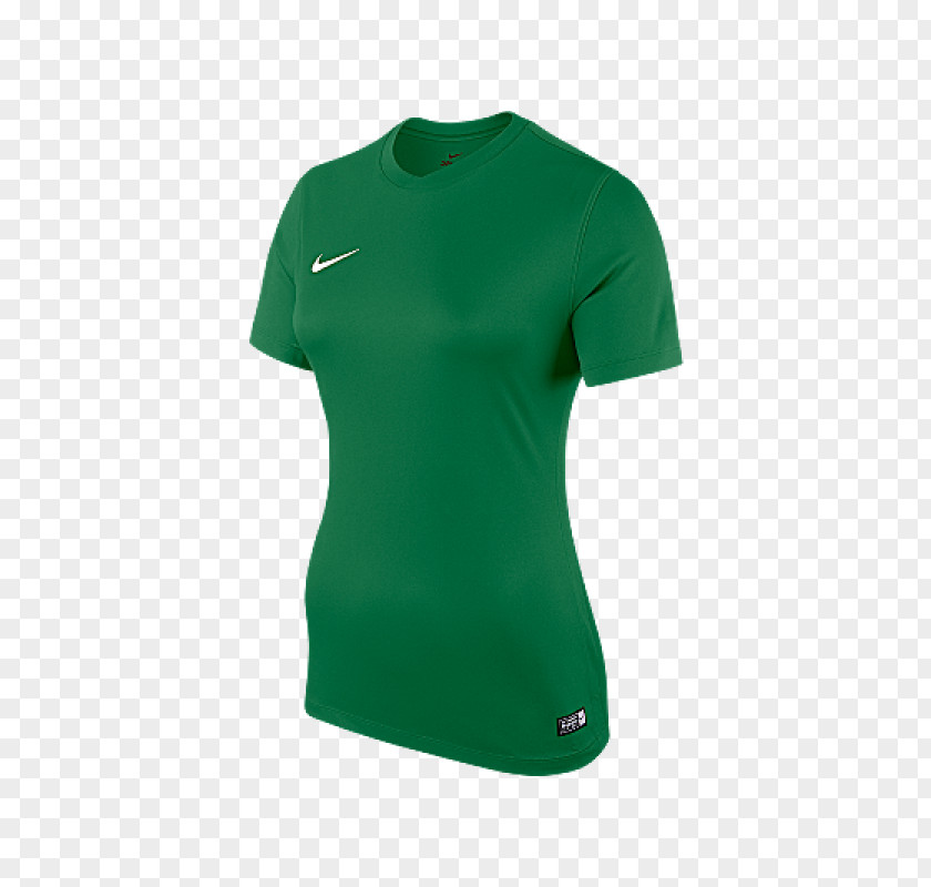 T-shirt Tennis Polo Sleeve Green PNG