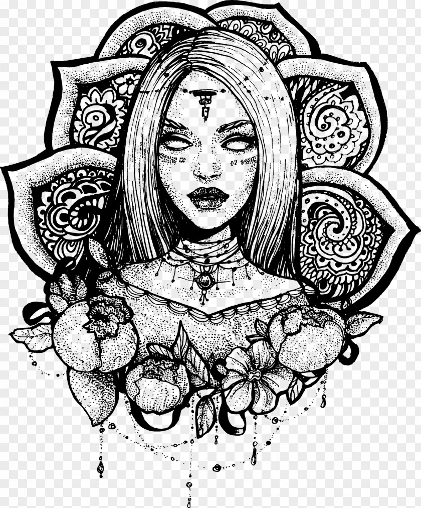 Tatto Drawing Art Sketch PNG