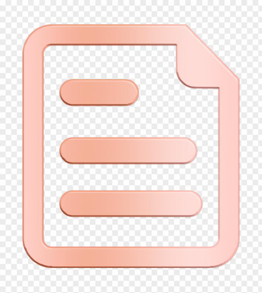 Basicons Icon Note Document With Folded Corner PNG
