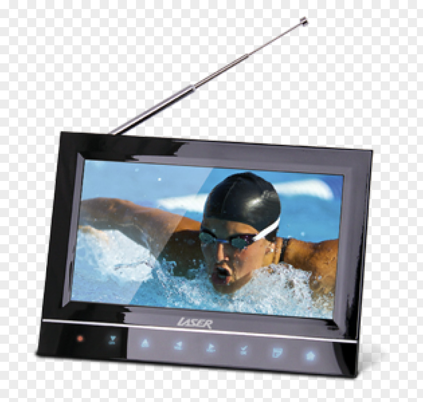 Handheld Television LCD Portable DVD Player Set Digital PNG