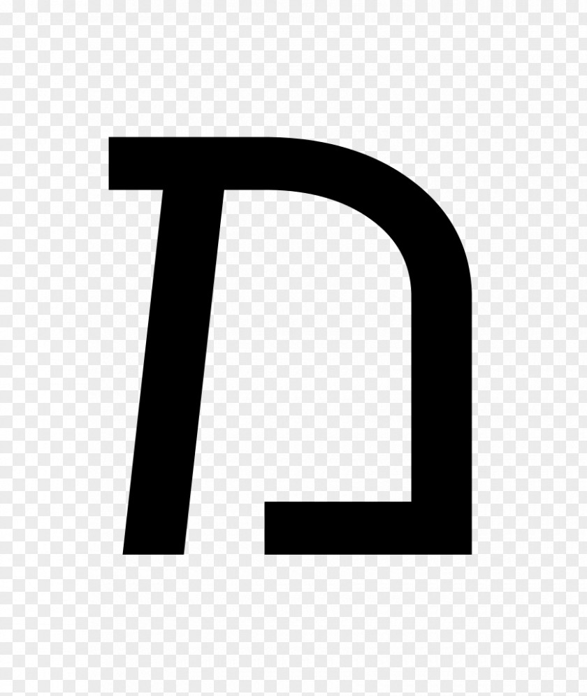 Hebrew Letters Mem Alphabet Wiktionary Dictionary PNG