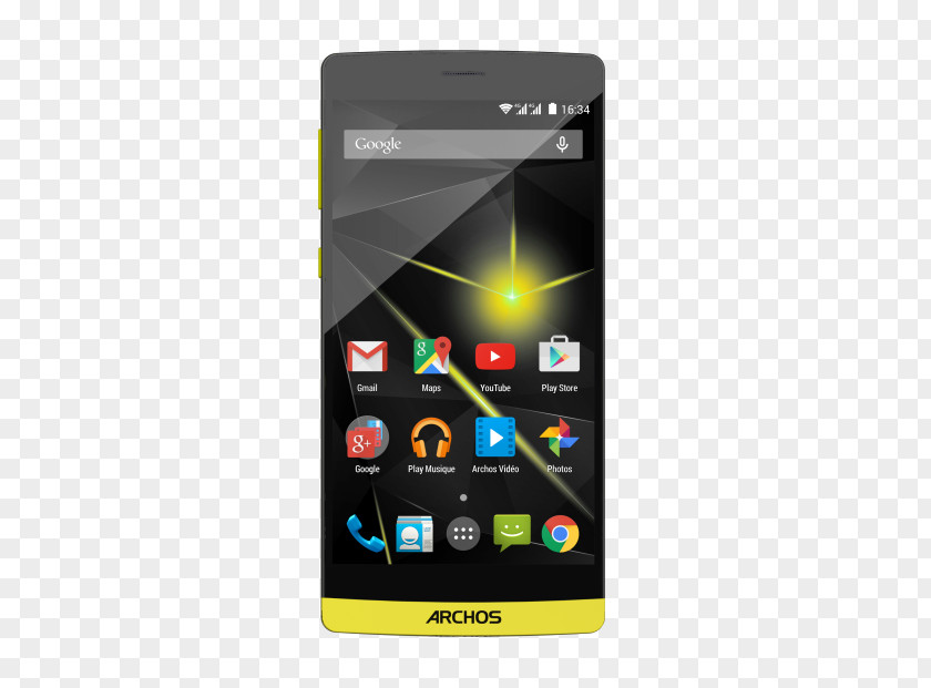 Large Screen Phone ARCHOS 50 Diamond Dual SIM Subscriber Identity Module 4G PNG