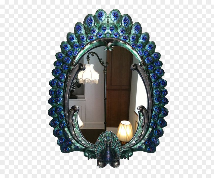 Peacock Mirror U5168u57ceu70edu604bu5a5au7eb1u827au672fu6444u5f71 PNG