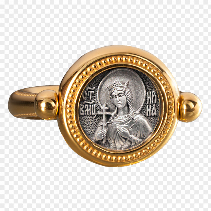 Ring Russian Orthodox Church Locket Eastern Icon PNG