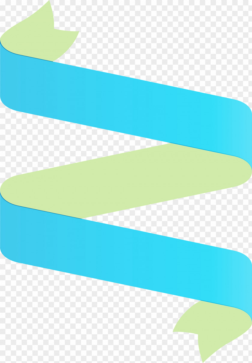 Turquoise Aqua Line Font PNG