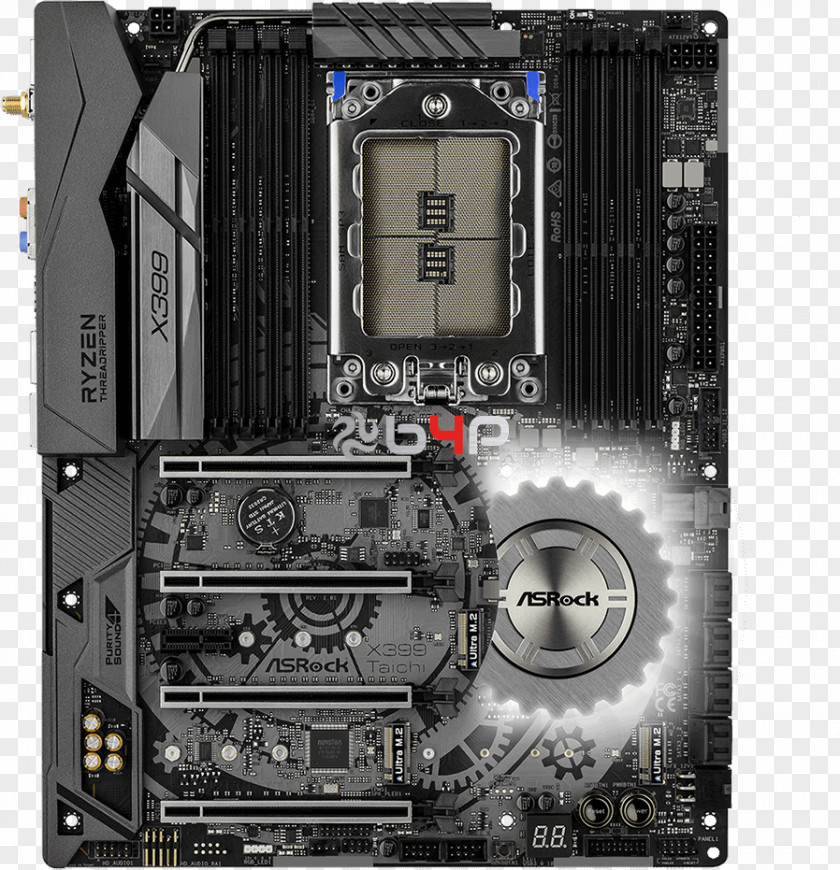 Computer Socket TR4 AMD Ryzen ThreadRipper CPU Asrock X399 Taichi Amd Tr4 Atx PNG