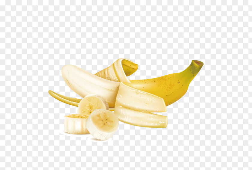 Fruit Banana Slices Food PNG