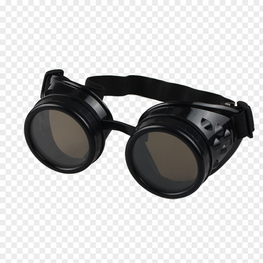 Men's Glasses Steampunk Fashion Goggles Goth Subculture Eyewear PNG