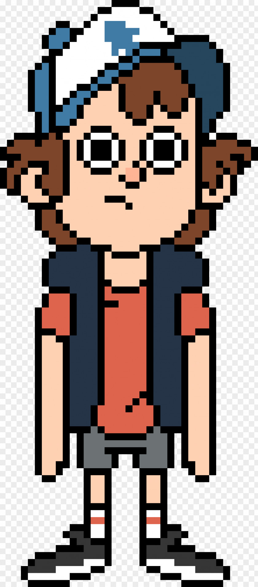 Pixelart Pixel Art Dipper Pines PNG