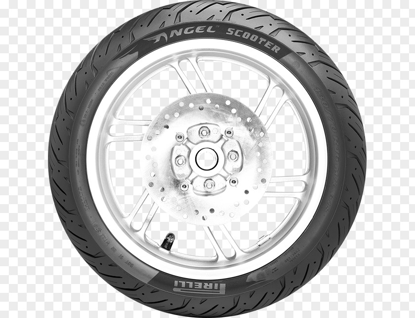 Scooter Tread Pirelli Motorcycle Tire PNG