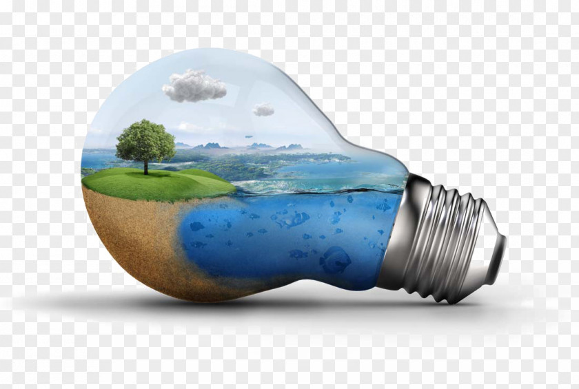 Creative Green Light Bulb PNG green light bulb clipart PNG