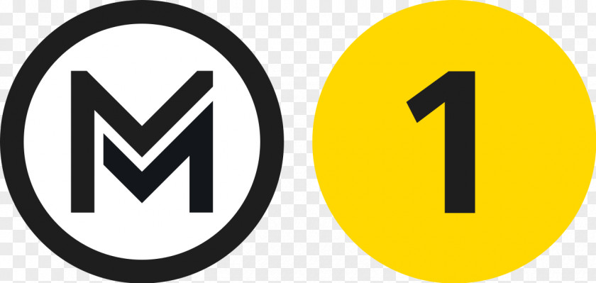 Elemet Budapest Metro Rapid Transit Line M1 M3 Logo PNG