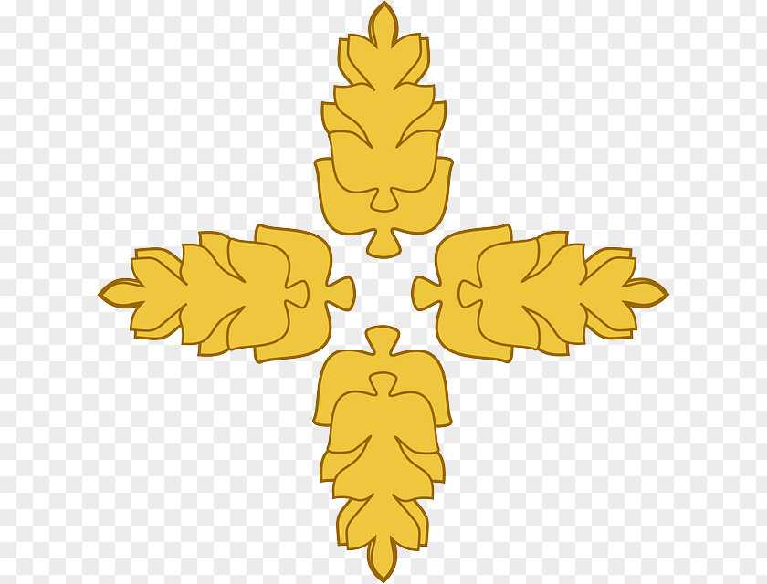 Golden Yellow Pattern Clip Art PNG