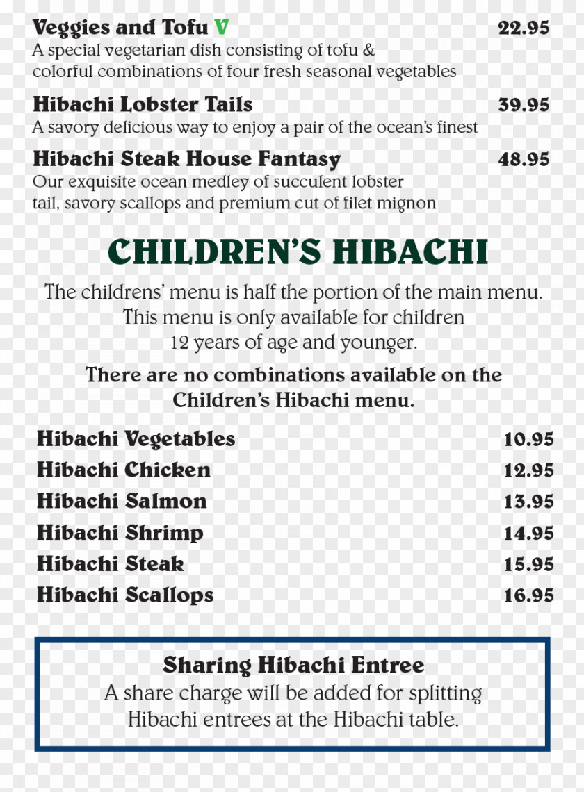 Hibachi You Lake George Sushi Yoshi Japanese Cuisine Chinese Document PNG