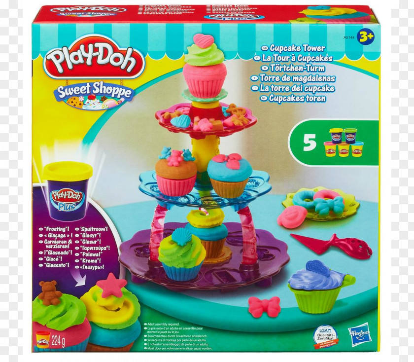 Toy Play-Doh Cupcake Dough Frosting & Icing PNG
