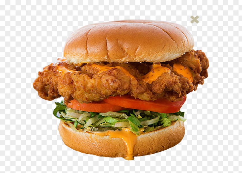 Burger And Sandwich Chicken Crispy Fried Hamburger PNG