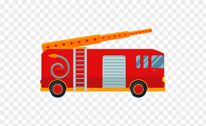 Fire Truck Car Motor Vehicle Emergency Engine PNG