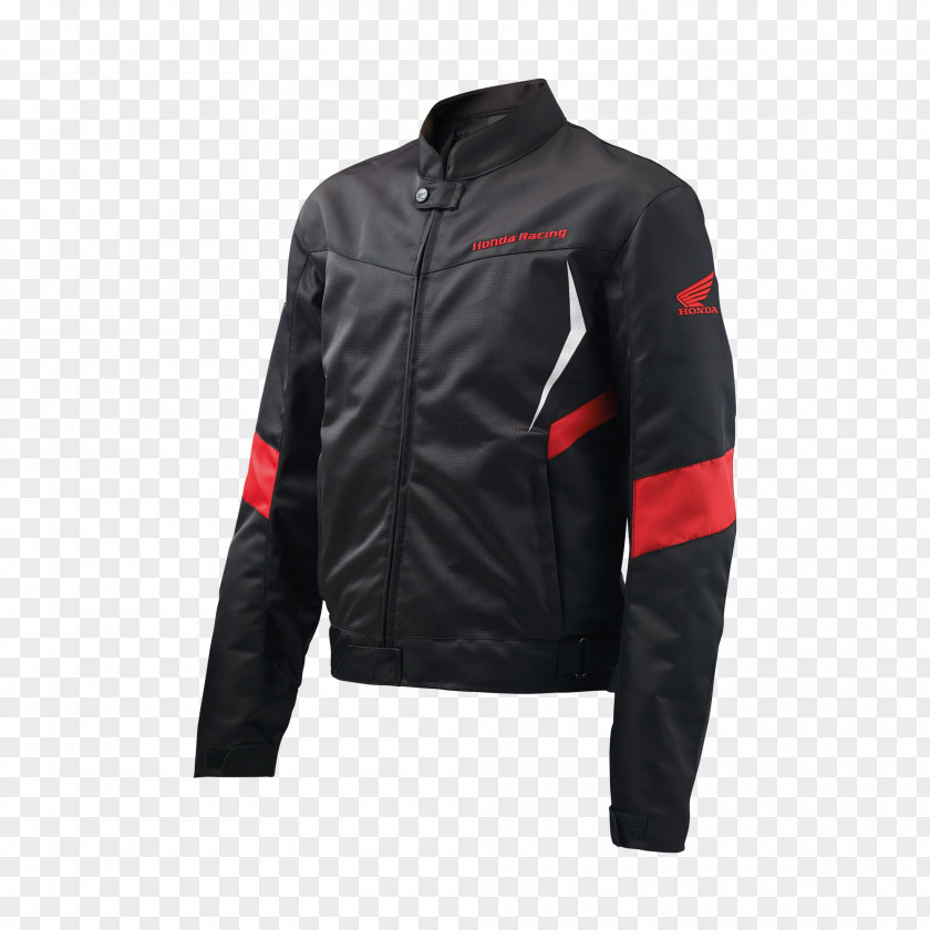Men's Jackets Leather Jacket Honda Racing Corporation T-shirt PNG