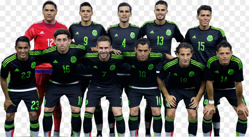 Mexico Team National Football FIFA Confederations Cup Player 2017 CONCACAF Gold Sport PNG