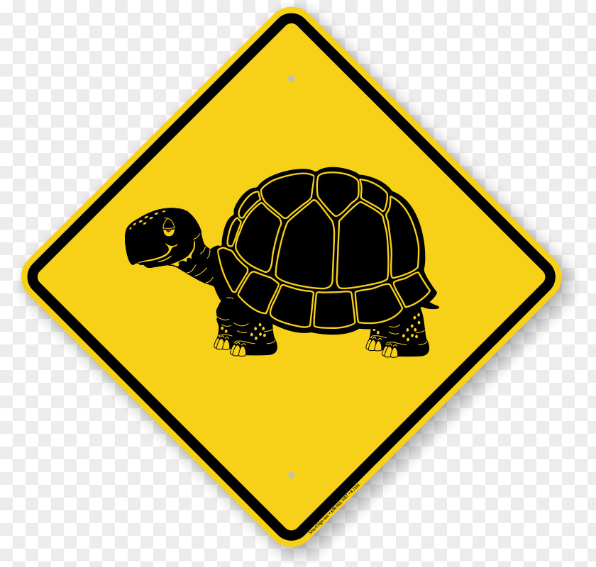 Tortoide Traffic Sign Road Pedestrian Crossing Warning PNG