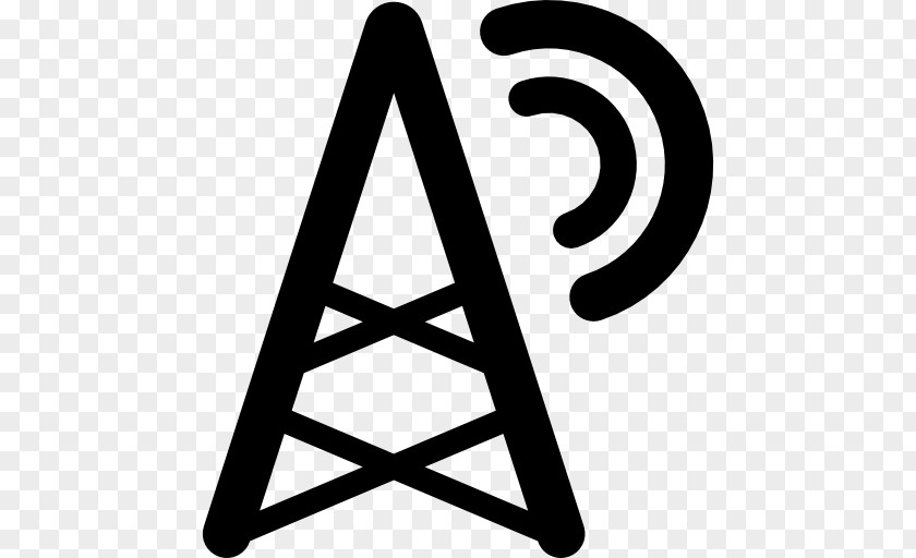 Transmission Tower Wi-Fi Wireless Symbol Aerials PNG