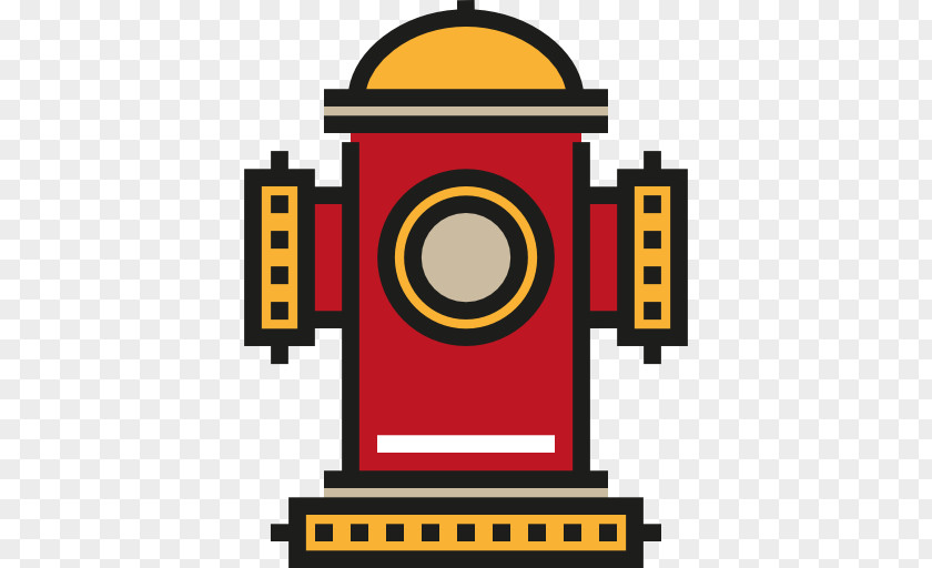 A Red Fire Hydrant Firefighting Icon PNG