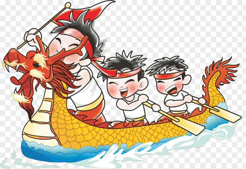 Dragon Boat Race Bateau-dragon Festival Zongzi Miluo Jiang PNG