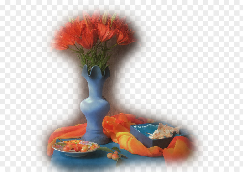 Flower Vase Still Life Photography Painting PNG