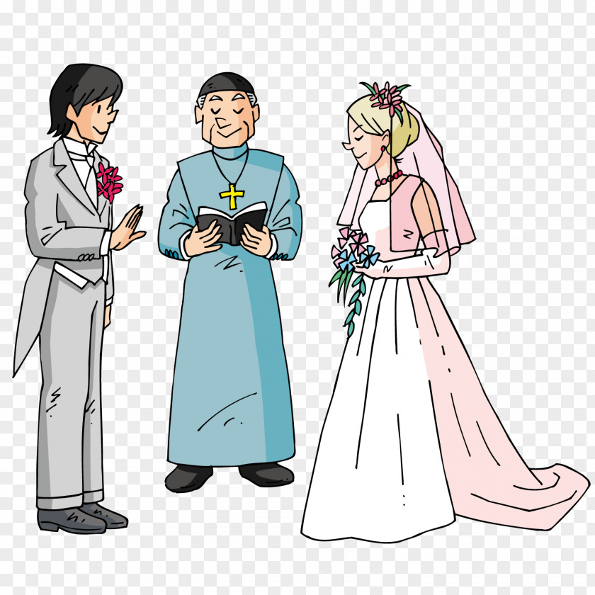Getting Married Vector Graphics Wedding Bridegroom Illustration PNG