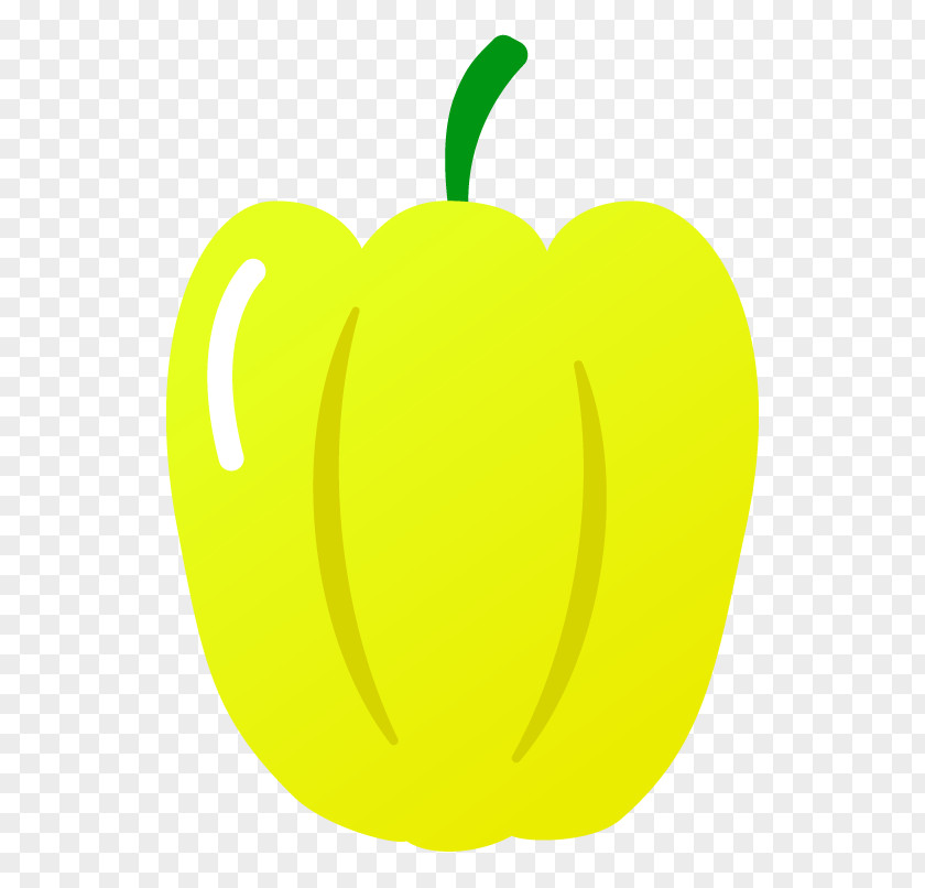 Yellow Paprika Clip Art Desktop Wallpaper Computer Vegetable Apple PNG