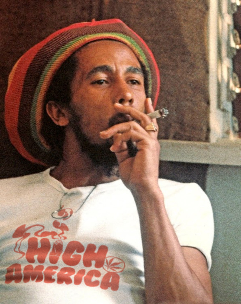 Bob Marley Cannabis Smoking Reggae PNG
