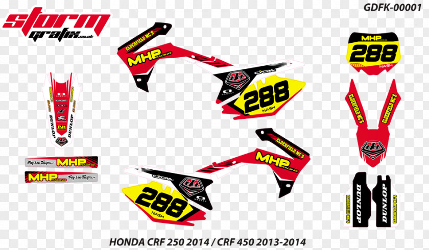 Car Honda Motor Company CRF450R CRF Series Graphic Kit CRF250L PNG