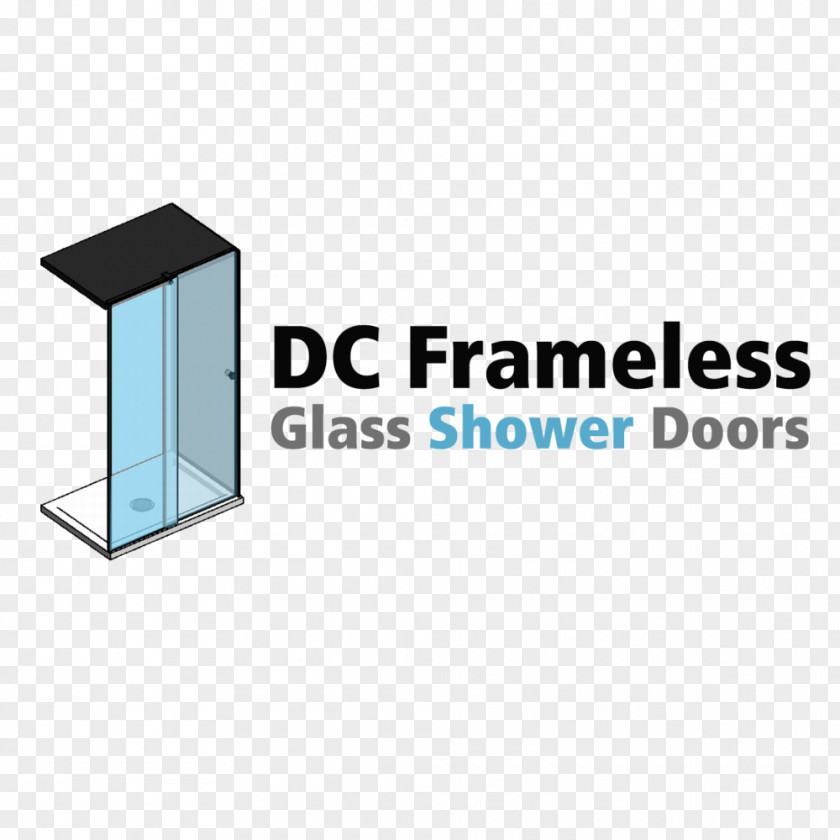 Frameless DC Glass Shower Doors Logo PNG