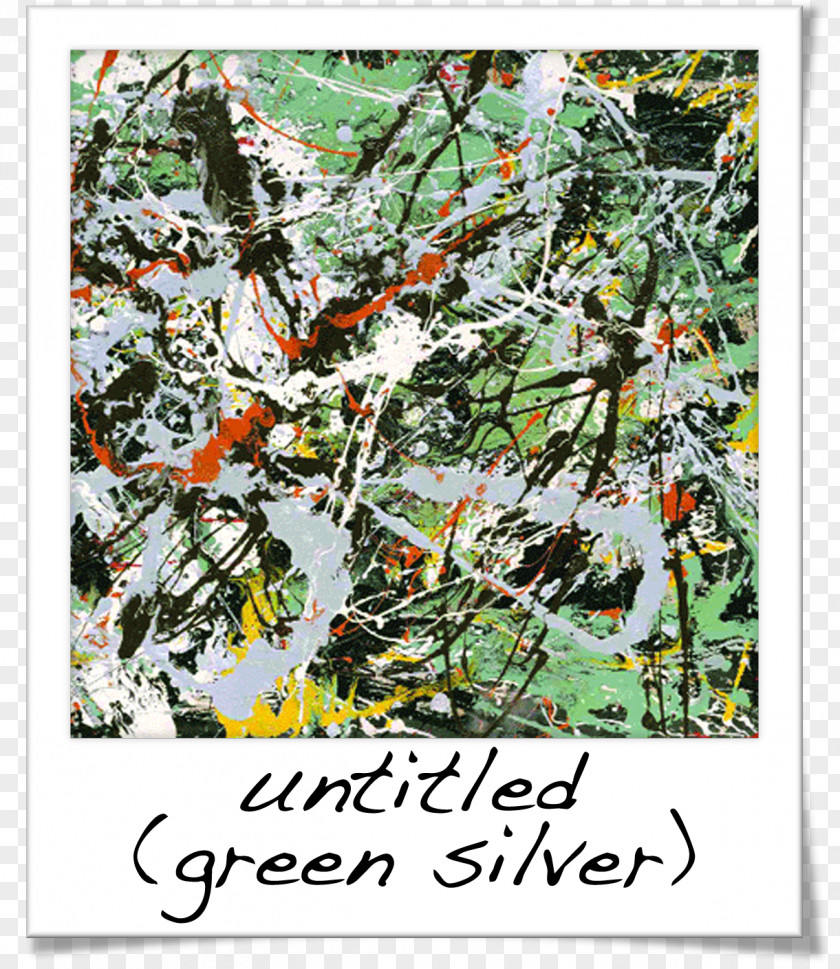 Jackson Pollock Solomon R. Guggenheim Museum Untitled (Green Silver) Painting Artist PNG