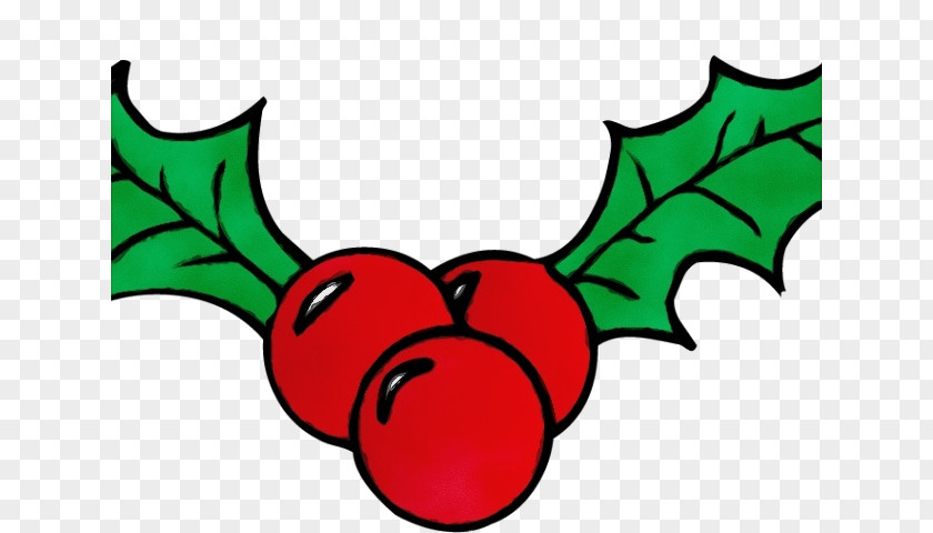 Plant Holly Thank You Christmas PNG