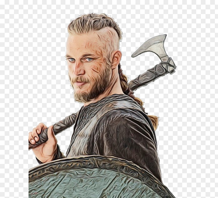 Ragnar Lodbrok Vikings History Television Show PNG